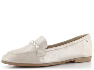 Tamaris kožené mokasíny Silver 1-24220-44