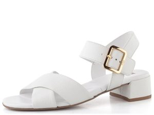 Högl luxusní sandály na podpatku creme 9-102623-1200