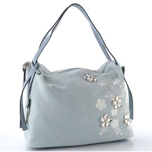 Bulaggi plátěná shopper kabelka Maggie pastel blue BU31-26353