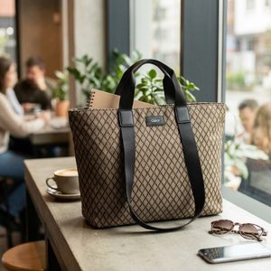 Gabor velká shopper kabelka Helmea taupe 012900