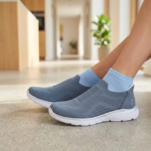 Rieker Sport prozouvací tenisky na klínku vanilla/perlcreme/cotton W4100-60
