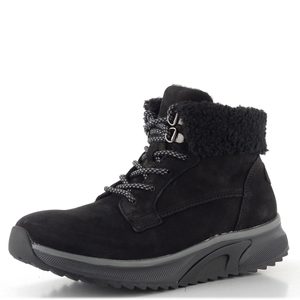 Gabor Rollingsoft šněrovací kožený kotník black 0802.02.001