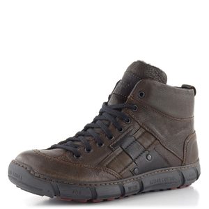 Kacper pánský vyteplený kotník tmavě hnědý 3-1249