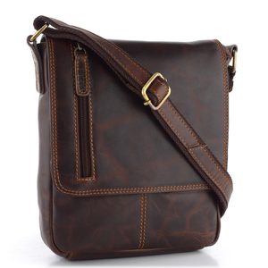 Pánské crossbody hnědé 7076