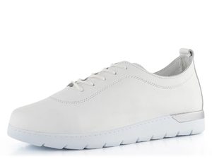 Looke šněrovací polobotky Darchel white L1013_03