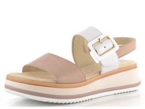 Gabor sandály na platformě rose/weiss 62.744.58