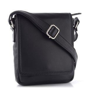 Lagen malé uni crossbody black 7074