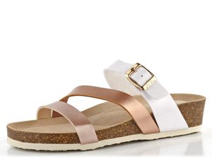 Ara dámske šľapky Bali Platin/Gold/Weiss 15-17212-15