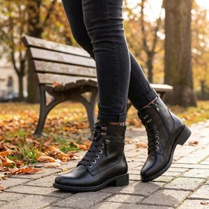Regarde šněrovací kotník Roxana-04 black