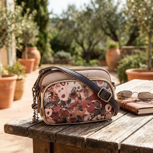 Anekke malá béžová/barevná crossbody kabelka 43653-445