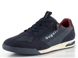 Bugatti modré pánske tenisky se zipsom 321-A3811-5500