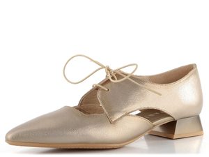 Hispanitas otvorené šnurovacie poltopánky na podpätku Cava HV253858