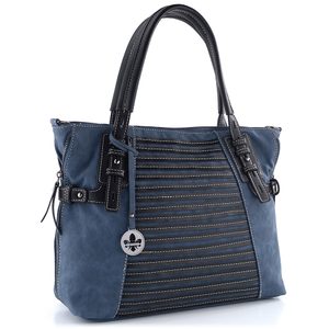 Rieker kabelka kombinovaná modro-čierna H1083-12