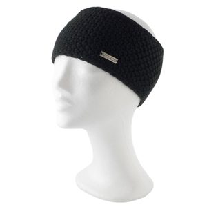 Voxx pletená široká čelenka Demio černá 118999