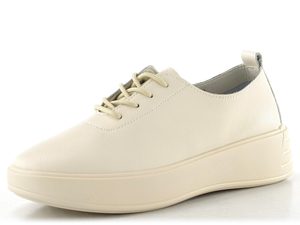 Looke šněrovací polobotky Denia off white L1448_68