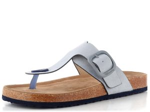Tamaris textilní pantofle/žabky light blue 1-27400-46