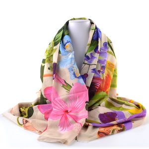 Fraas velký bavlněný šátek s květinovým motivem 609063-023