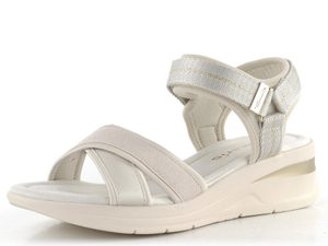 Tamaris sandály na klínku Ivory 1-28262-44