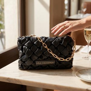 Lola Casademunt nylonový batoh black LS2604005
