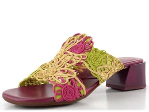 Hispanitas pantofle na podpatku Tulipan Multi Yellow HV264841