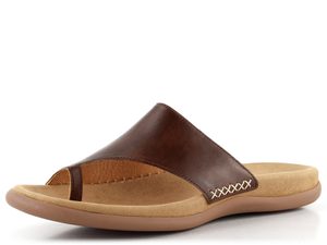 Gabor hnedé šľapky žabky Peanut 03.700.24