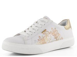 Remonte biele tenisky s potlačou D2J00-81