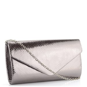 Tamaris metalická spoločenská listová kabelka Amalia Darksilver 32815