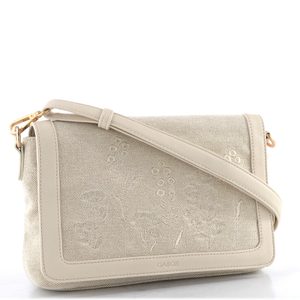 Gabor kabelka s vyšívanou klopou Noelia mixed beige 012700