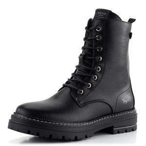 Mustang šněrovací kotník Schwarz 1398-507-009