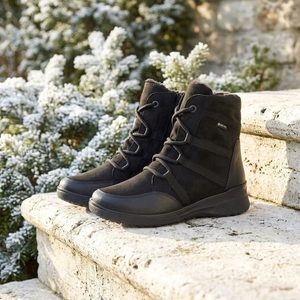 Ara široký textilní kotník s Gore-Tex München schwarz 12-58504-21
