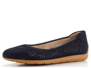 Ara komfortní perforované baleríny Sardinia-Sport Blue 12-13308-02