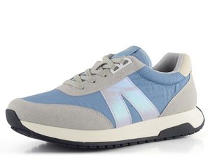 Ara širšie tenisky Malibu Pebble/Azurro/Weiss 12-29702-06