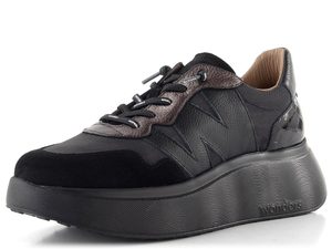 Wonders dámské tenisky negro/plomo A-3631