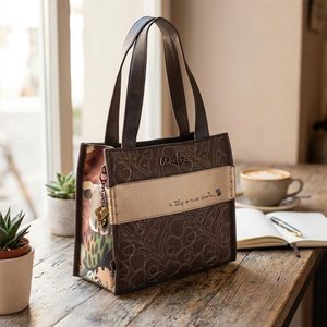 Anekke shopper kabelka hnědá/barevná 43652-428