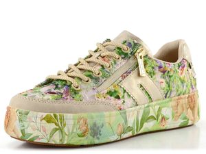 Rieker Sport tenisky na platforme zelené/multi M7711-91