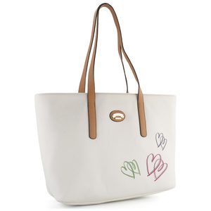 Ara shopper kabelka s potlačou Lina Cream/Caramel 16-21809-59