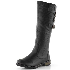 Remonte kozačky vario XL černé R3370-01