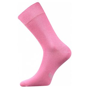Lonka ponožky hladké růžové