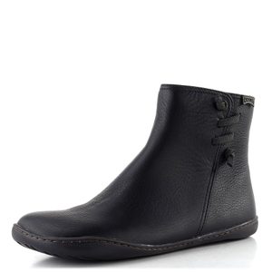 Camper kožený kotník Peu black K400676-004