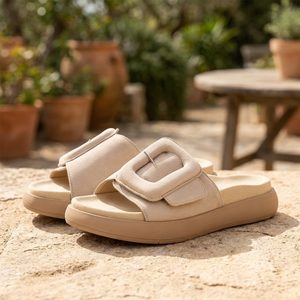Gabor kožené sandále creme/plto/apricot 86.833.54