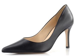 Högl lodičky hladké černé 0-177000