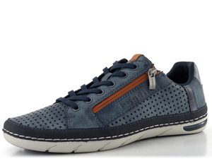 Bugatti polobotky se zipem modré 321-ASG05-5000