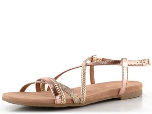 Tamaris páskové sandály rose combi 1-28130-46