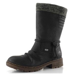 Rieker vysoký kotník s membránou černý Z4755-00