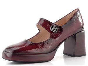 Hispanitas lodičky s pásikom a širokým podpätkom Tokio wine HI254305