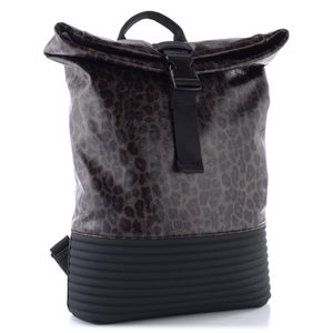 Rieker mestský batoh s vrchnou sponou a leopardím vzorom H1426-25