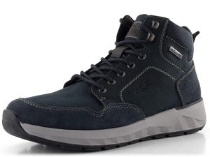 Rieker pánska členková obuv s membránou modro-čierna 11530-14