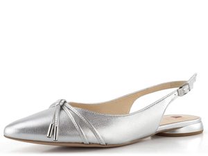 Högl baleríny s voľnou patou silver 1-100121-7600