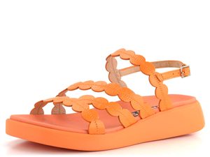 Wonders sandále na platforme lakované Apricot C-6531