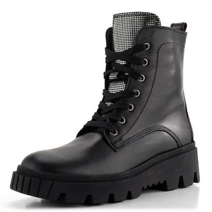 Gabor kotník na hrubé podešvi schwarz/silber 51.821.20